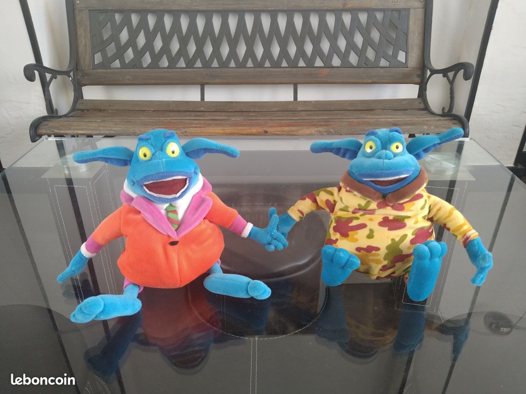Lot Anciennes Peluches Bill l'extraterrestre Bigdil - Collection