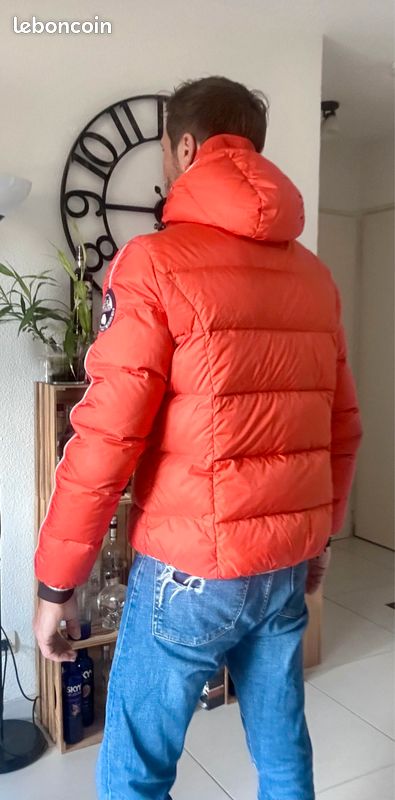 Doudoune orange NAPAPIJRI ado/adulte Vêtements