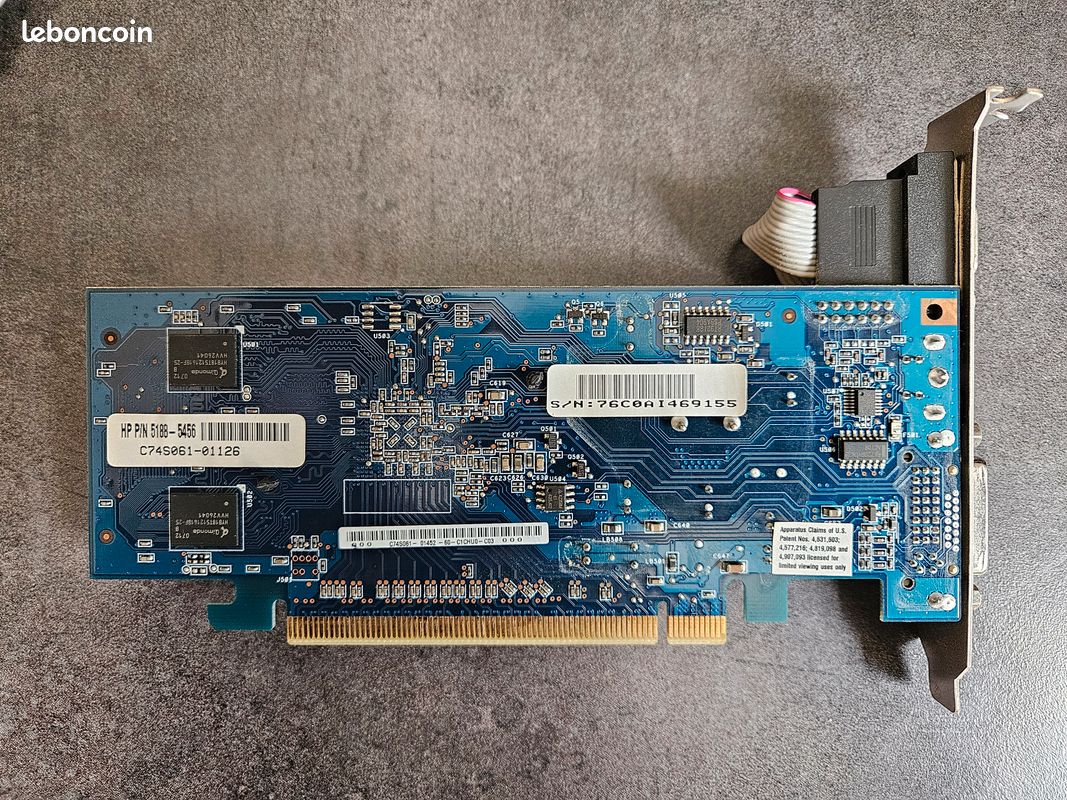 Carte Graphique NVIDIA GeForce 7500 LE - 128 Mo DDR2, Occasion