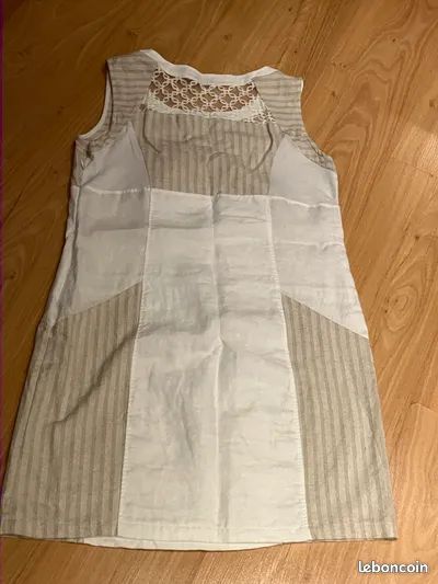 Robe taille beige Maloka Vêtements