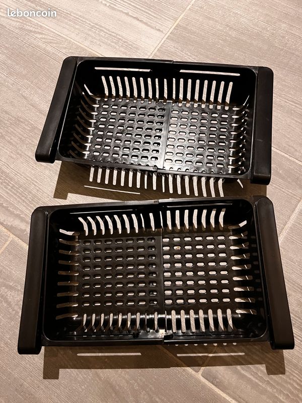 Paniers rangement alimentaire extensible frigo (image 2)