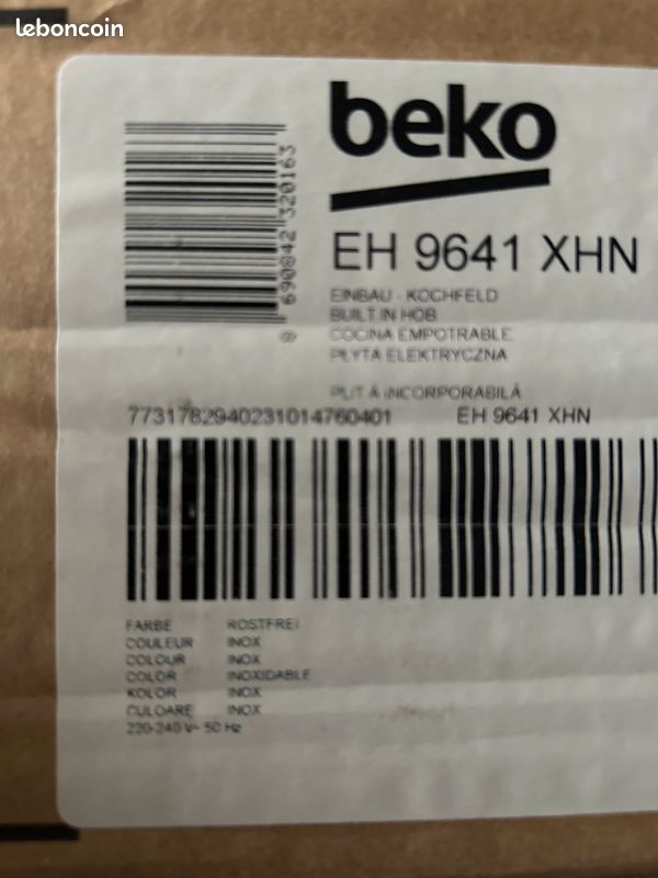 Beko - Table de cuisson vitrocéramique (image 3)