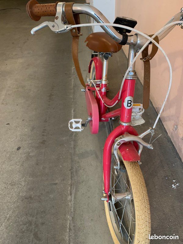Velo bobbin 16 pouces rose/rouge (image 3)