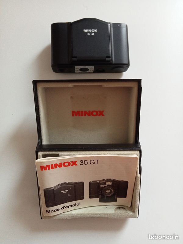 Appareil Photo Compact MINOX 35GT - 35 Mm - Noir - Très Bon état