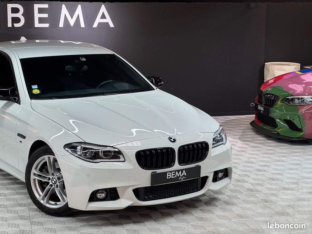 BMW 520d SERIE 5 F10 190ch | Sièges Electrique | Caméra | 389 euros/mois (image 3)