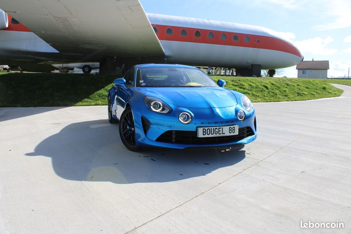 Alpine A110 "S" 300CV SPORT TURBO BOITE AUTO +PALETTE CAMÉRA GPS FOCAL LEDS CUIR ALCANTARA (image 1)
