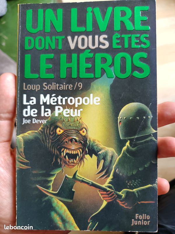 Un livre dont vous êtes le héro : La métropole de la peur (image 1)