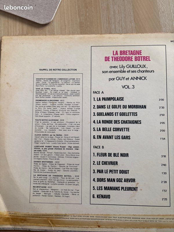 Vinyle musique bretonne (image 2)