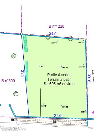 Terrain constructible · à Jully-lès-Buxy · 42 000 €