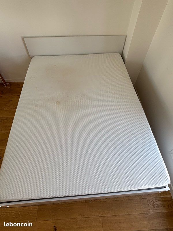 Lit et matelas 140 x 190 - Emma (image 4)