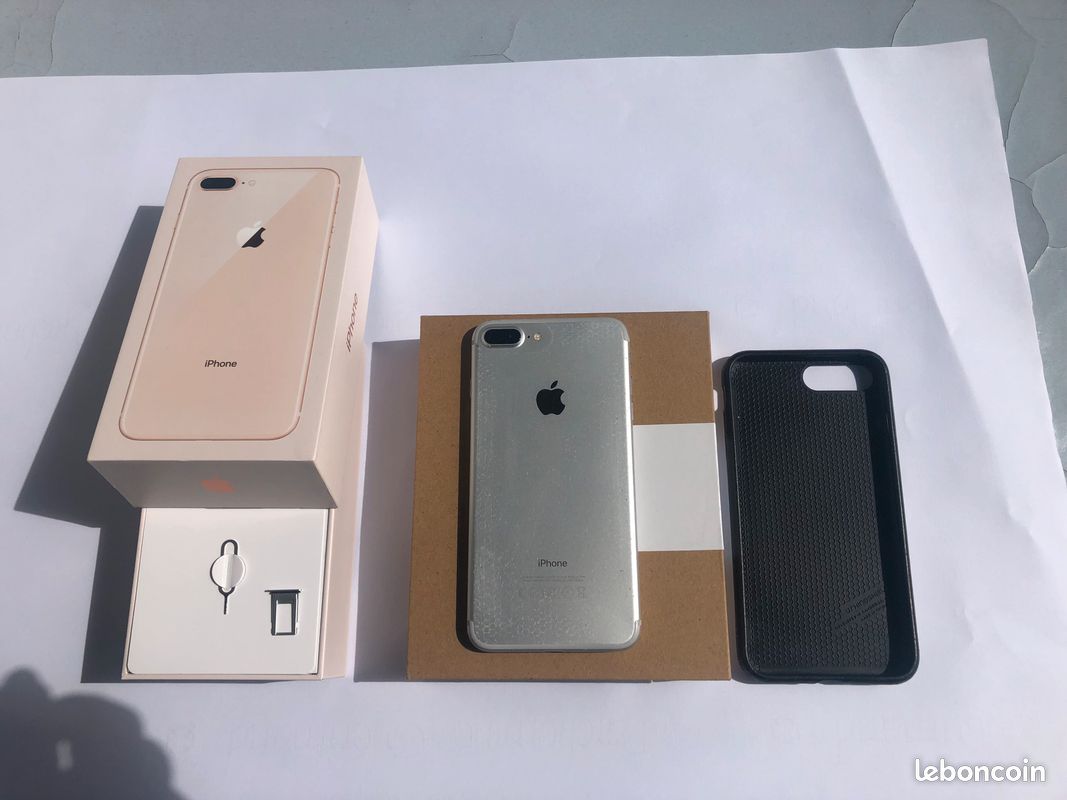 Mobile iPhone 7+, 32Go, Débloqué, batterie neuve (image 4)