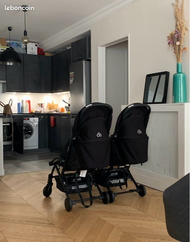 2 poussettes Bumprider Connect 2 noire - idéal pour des Jumeaux /twins (image 5)