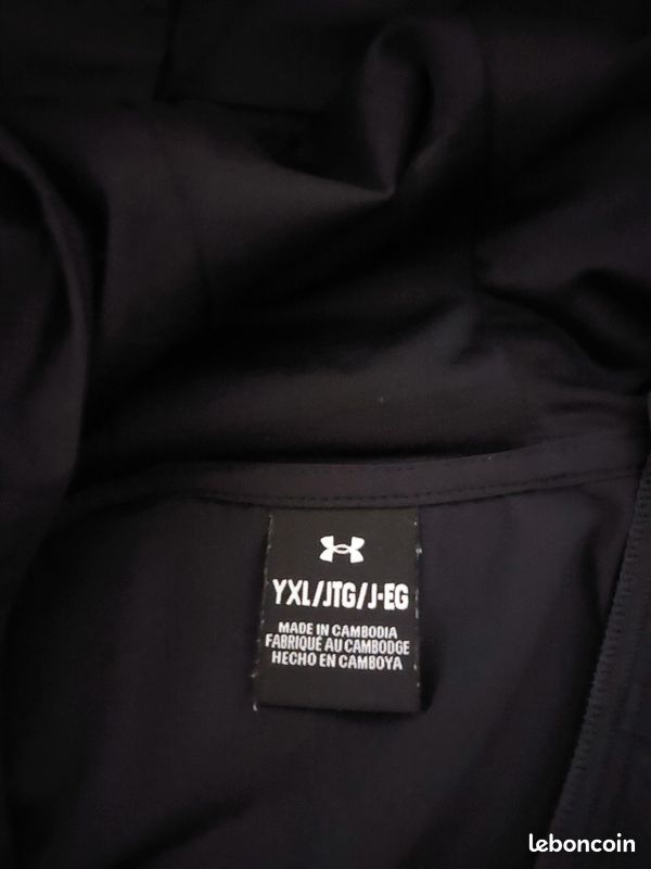 Ensemble jogging Under Armour Noir (image 5)