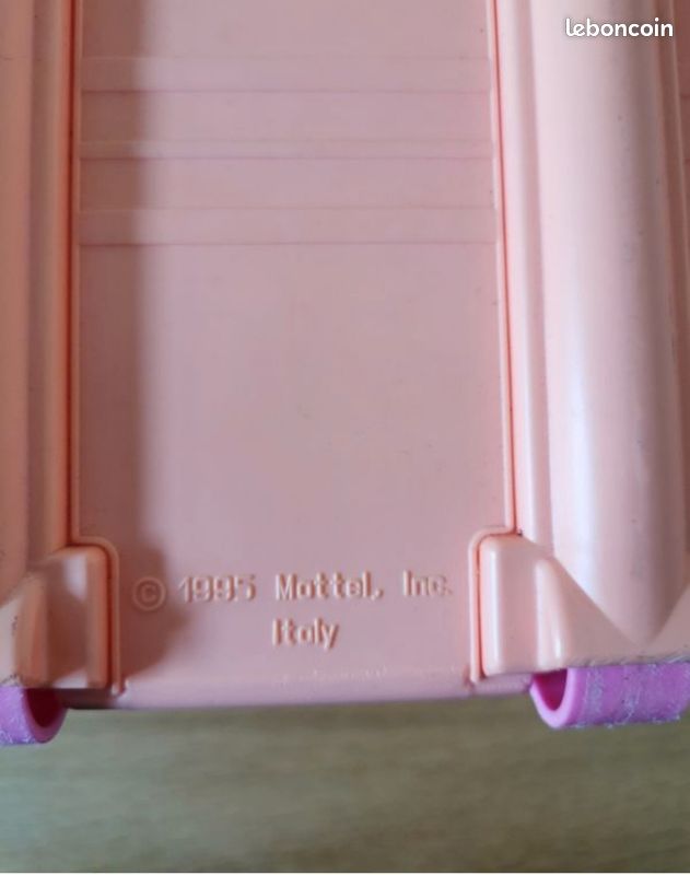 Mallette Barbie Travelin’ House - Mattel 1995 - Réf 15427 - Italie - Avec Accessoires