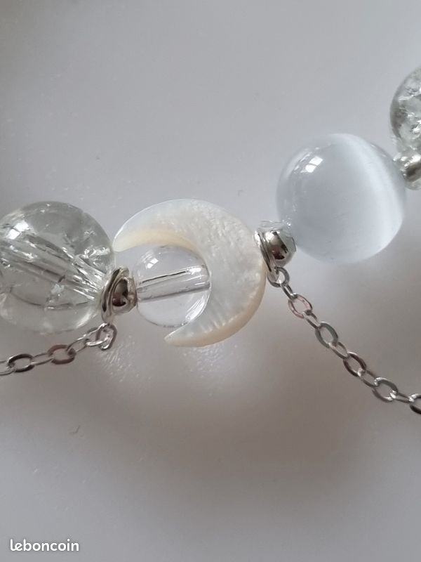 Bracelet extensible en perle de cristal (image 5)