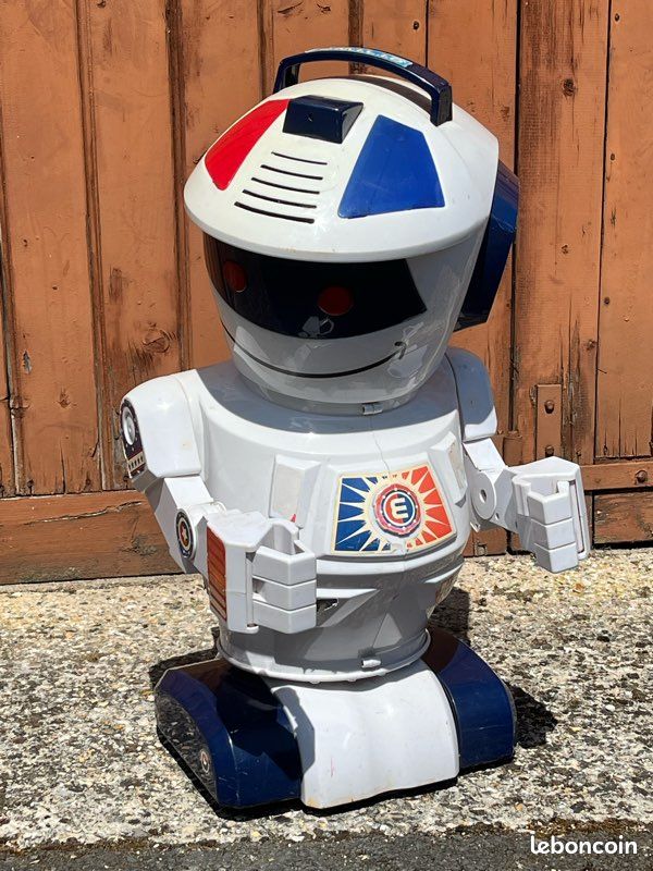 Figurine Robot Bandai Emilio – Vintage, Japon, Plastique, Pour Collectionneur