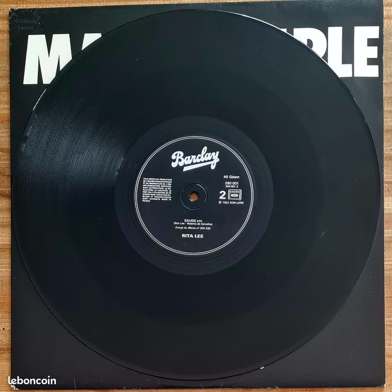 Rita Lee : Tatibitati (Maxi45t vinyle 12") (image 3)