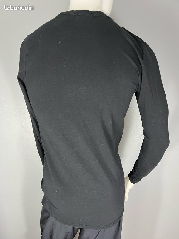 T-shirt Homme Gymshark Noir - Taille S - 100% Coton - Col Rond - Très Bon état