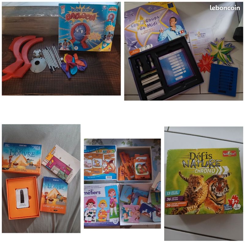 URGENT lot jeux (image 1)