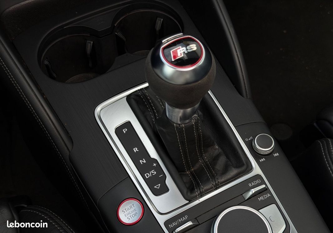 Audi rs3 daza sportback ph2 8v2 2.5 tfsi 400cv s-tronic 7 quattro sieges rs electriques chauf/toit ouv/keyless/gps/multimedia/bluetooth/bang&olufsen/vente a pro (image 19)