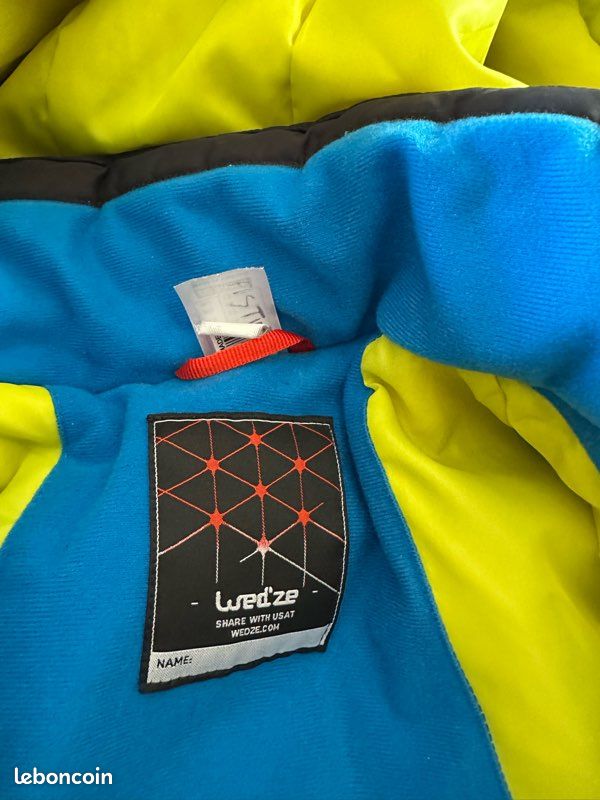 Anorak blouson ski wedze 12 ans (image 4)