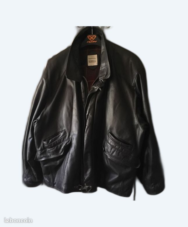Veste cuir homme (image 1)