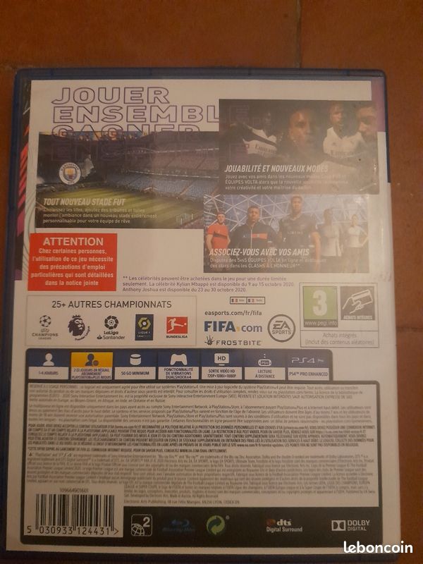 Jeu fifa 21 (image 2)