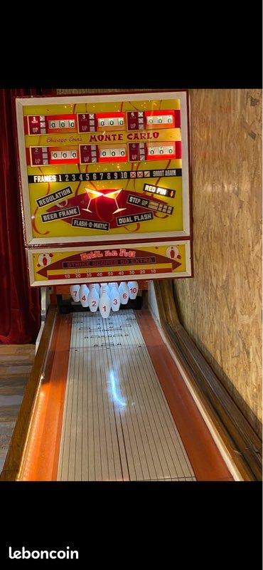 Vieux Jeu De Bowling MECCANO TRIANG Dans Sa Boîte - Collection Vintage France