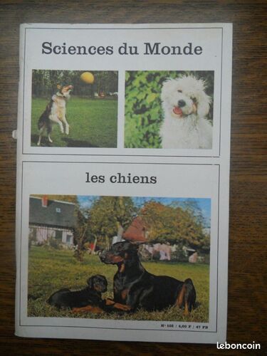 [Livre] Sciences du Monde N102 Les chiens - Bon état (image 1)