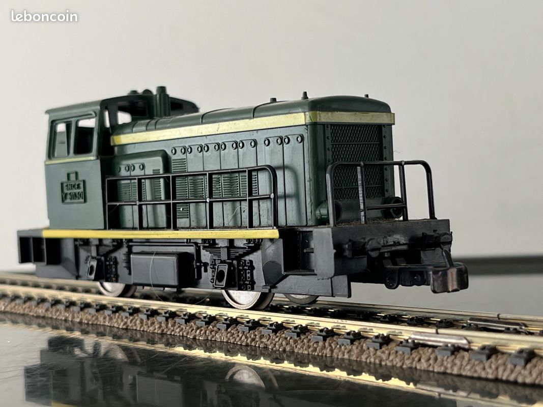 Essieu Jouef Avec Pignon Pour Locotracteur SNCF Y 51130 - Échelle HO 1/87 - Occasion Très Bon état