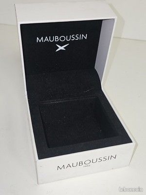 Écrin Boîte Cadeau Mauboussin Pour Bracelet Ou Montre - Occasion Bon état
