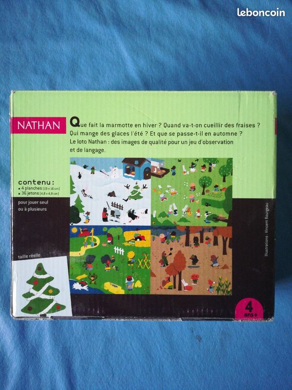 Loto des saisons Nathan 4 ans + (image 2)