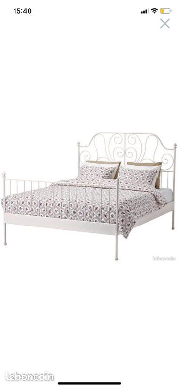 Lit double IKEA (image 1)