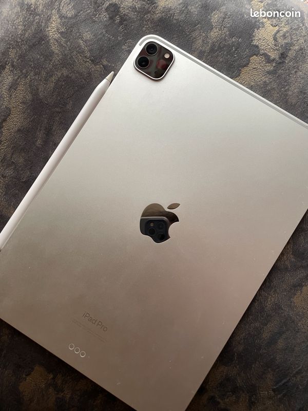 IPad Pro 11” (4e génération, M2, 128 Go) + Apple Pencil 2 + accessoires (image 2)