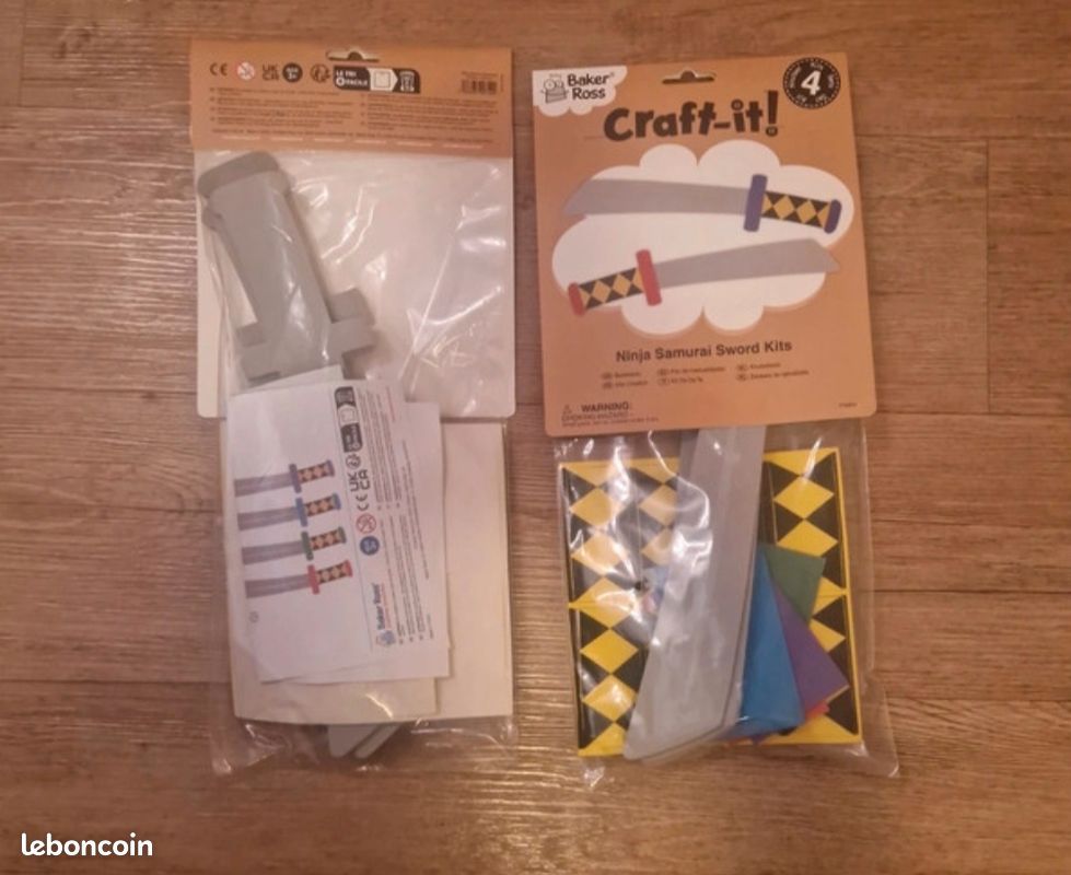 Kit DIY - Épées mosaïques à décorer – Comme des Pirates