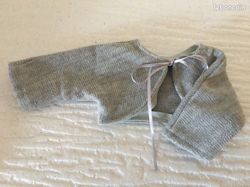 🌹 caraco gilet corolle pour poupée 36 cm (image 3)