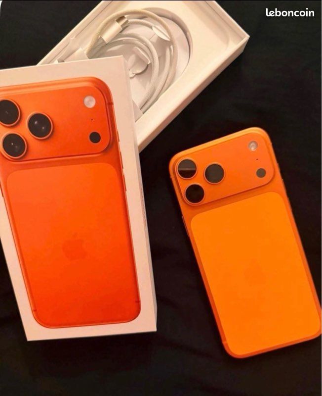 IPhone 17 Pro Max Orange Cosmique (image 1)