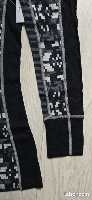 Haut zippé / sous-couche 100% mérinos taille S ou M KARI TRAA (image 10)