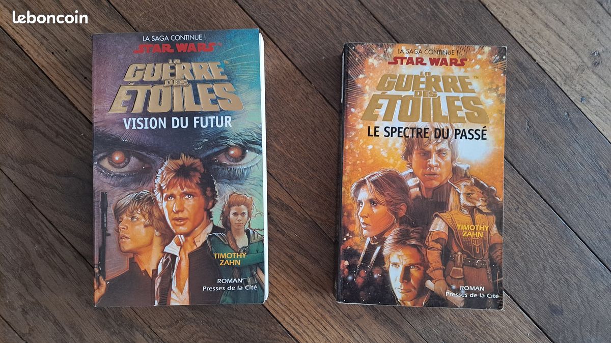 Livre broché Roman Star Wars La guerre des étoiles Timothy ZAHN Spectre du passé et Vision du Futur (image 1)