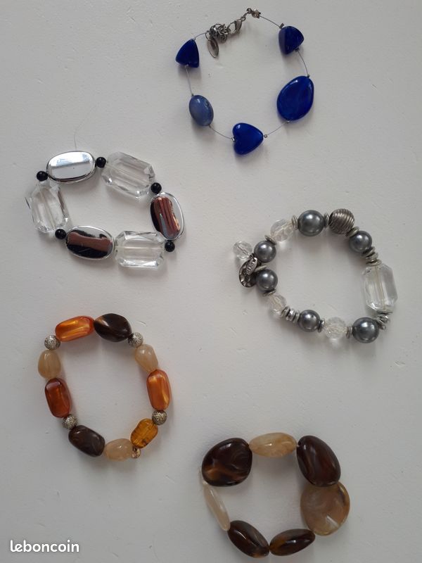 5 bracelets fantaisies (image 1)