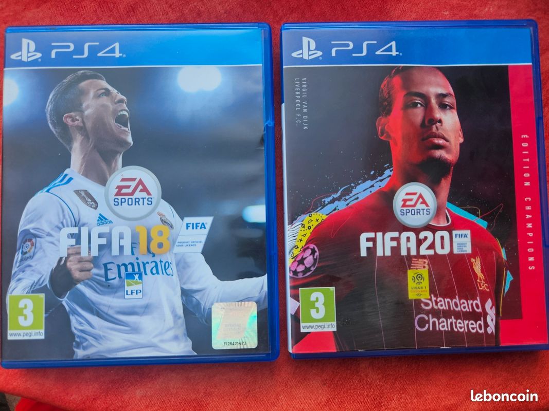 FIFA 18 + FIFA 20 édition Champions PS4 (image 1)