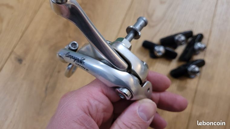 Groupe Campagnolo Veloce Complet Années 90 - Argent - État Parfait - 9 Vitesses