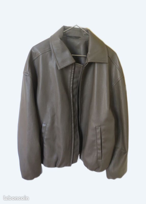 Blouson homme Zara neuf simili cuir Vêtements