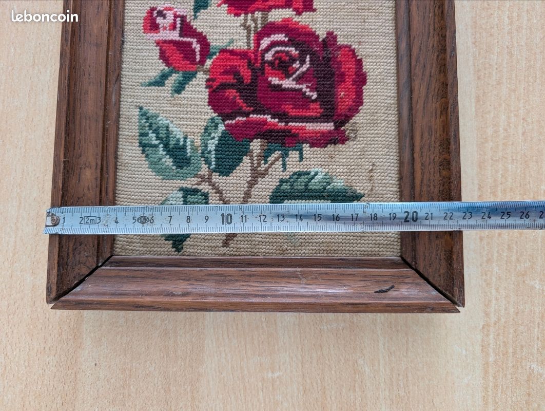 Tableau canevas de roses rouges (image 6)