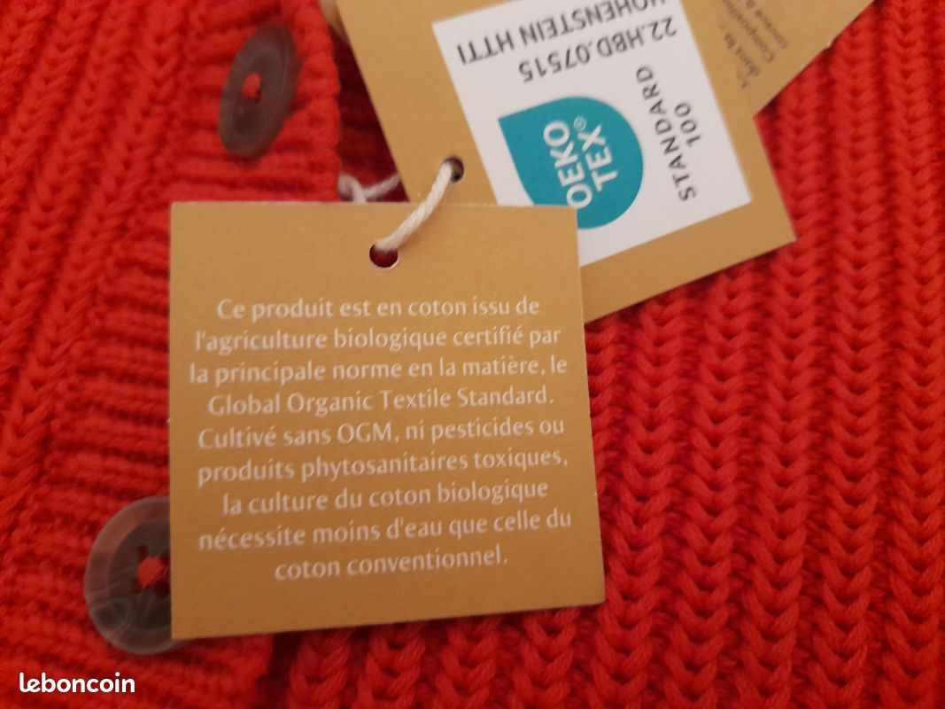 Pull rouge femme (image 5)