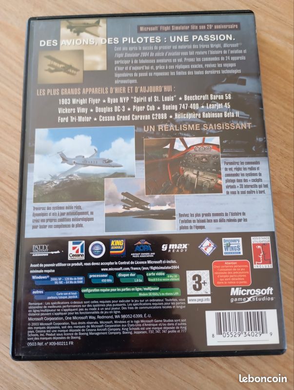 Flight Environment Pour Microsoft Flight Simulator 2004 - PC, FR, PAL