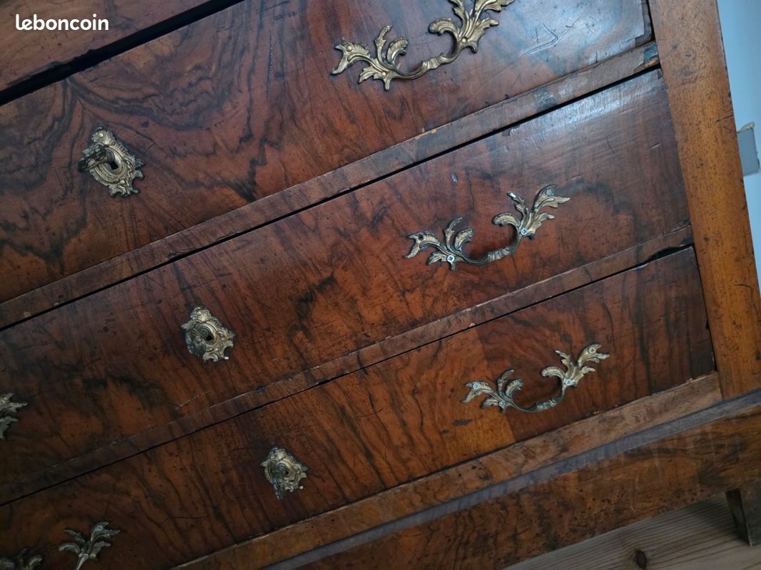Commode bois acajou (image 2)
