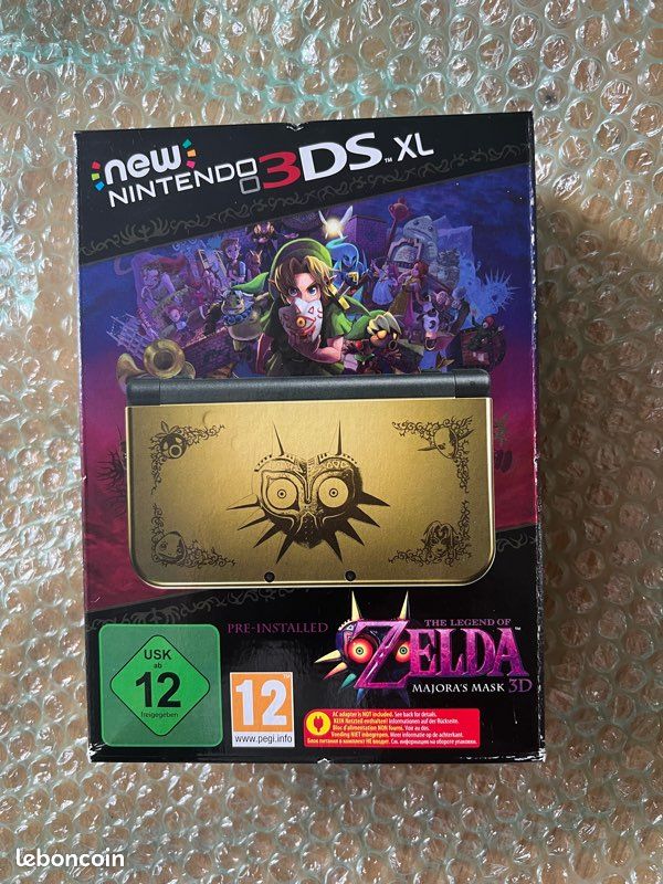 New nintendo 3ds xl majora's mask edition (image 1)