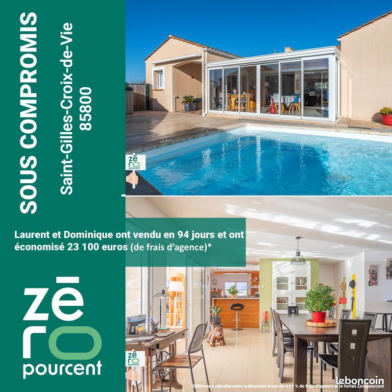Maison 6 pièces 163 m² · à Saint-Gilles-Croix-de-Vie · 163 m² · 549 900 €