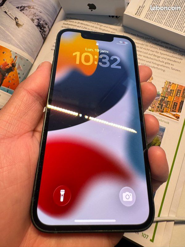 IPhone 13 mini vert 256 gb (image 1)